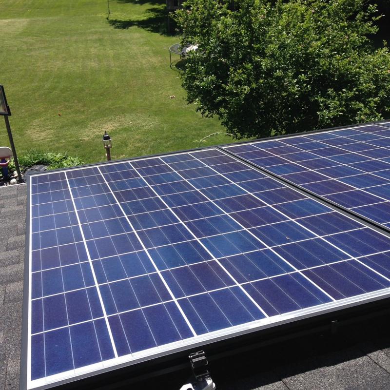 zonnepanelen aanbouw
